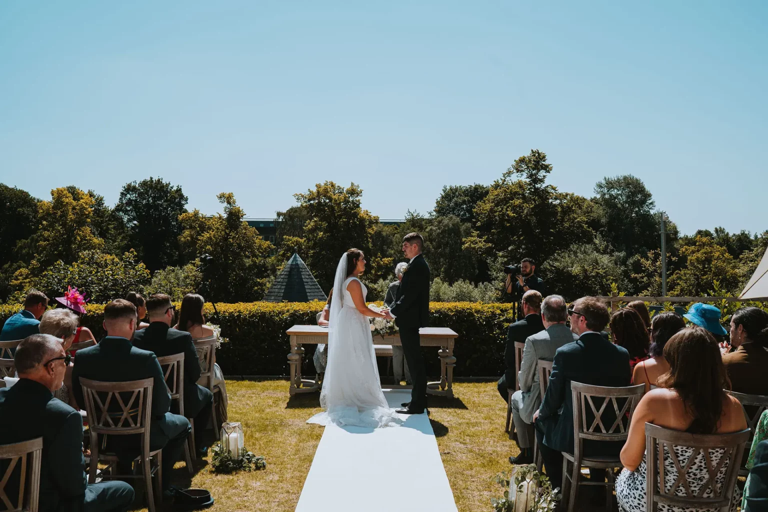 Old Palace Chester Summer Ceremony
