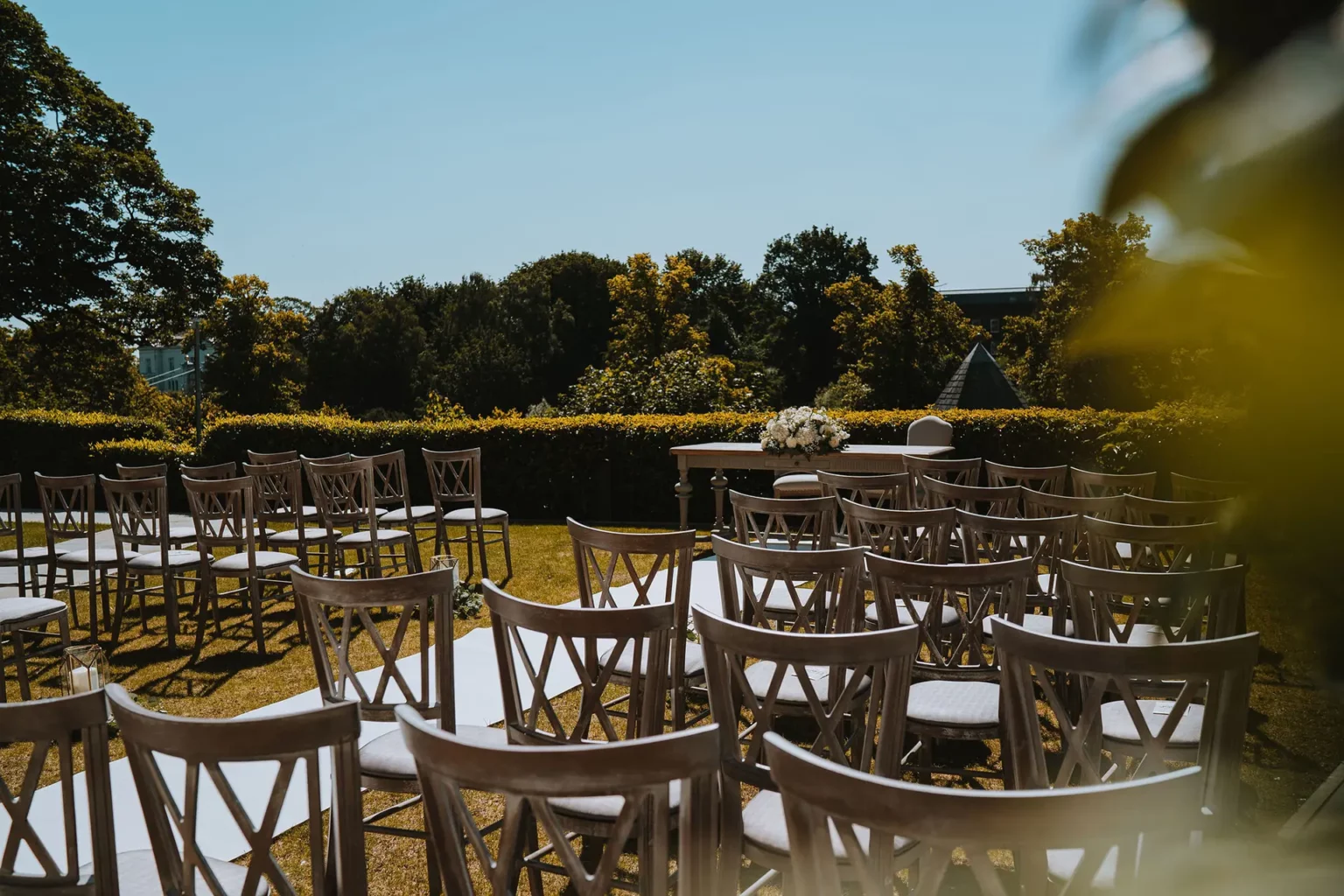 Old Palace Chester Summer Ceremony