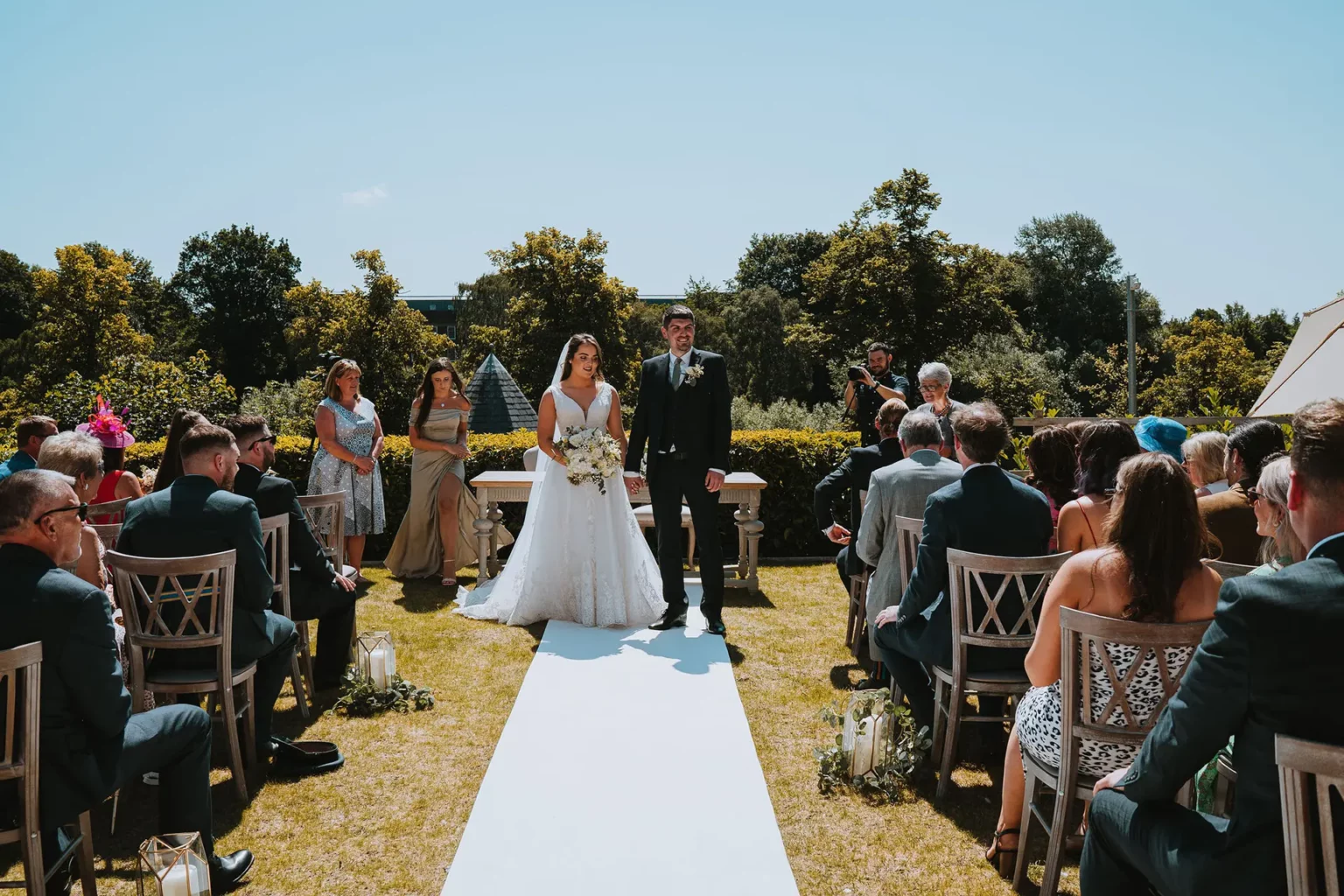 Old Palace Chester Outdoor Ceremony