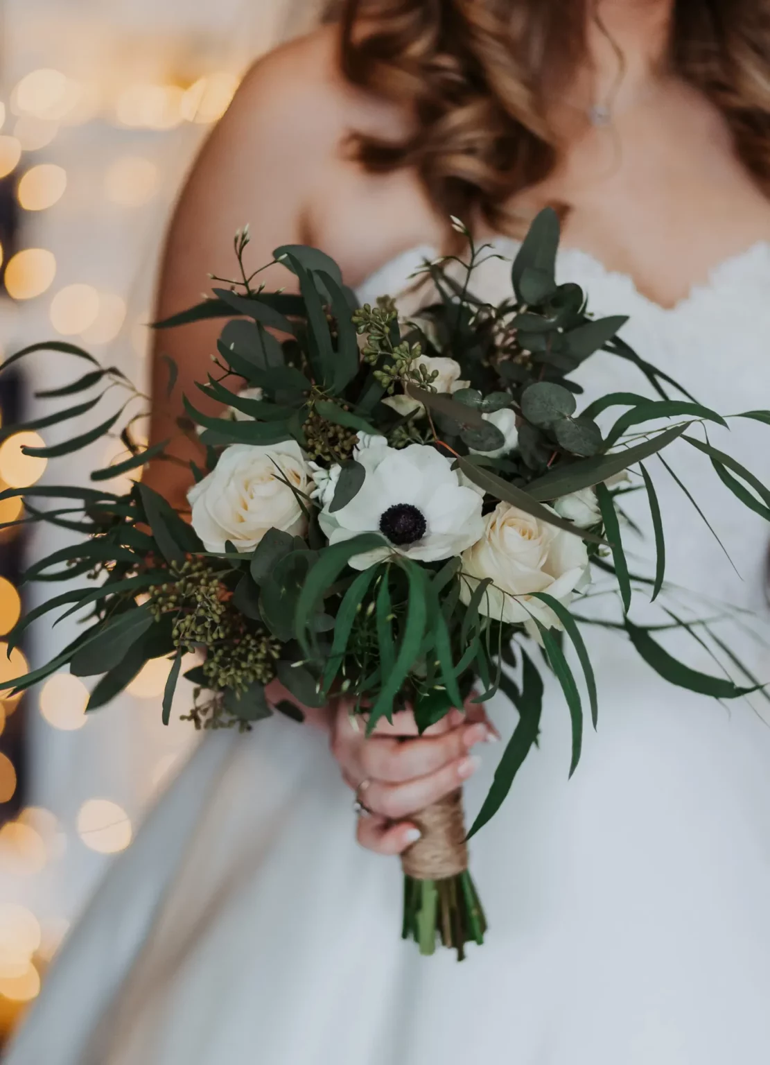 old palace chester winter wedding flowers