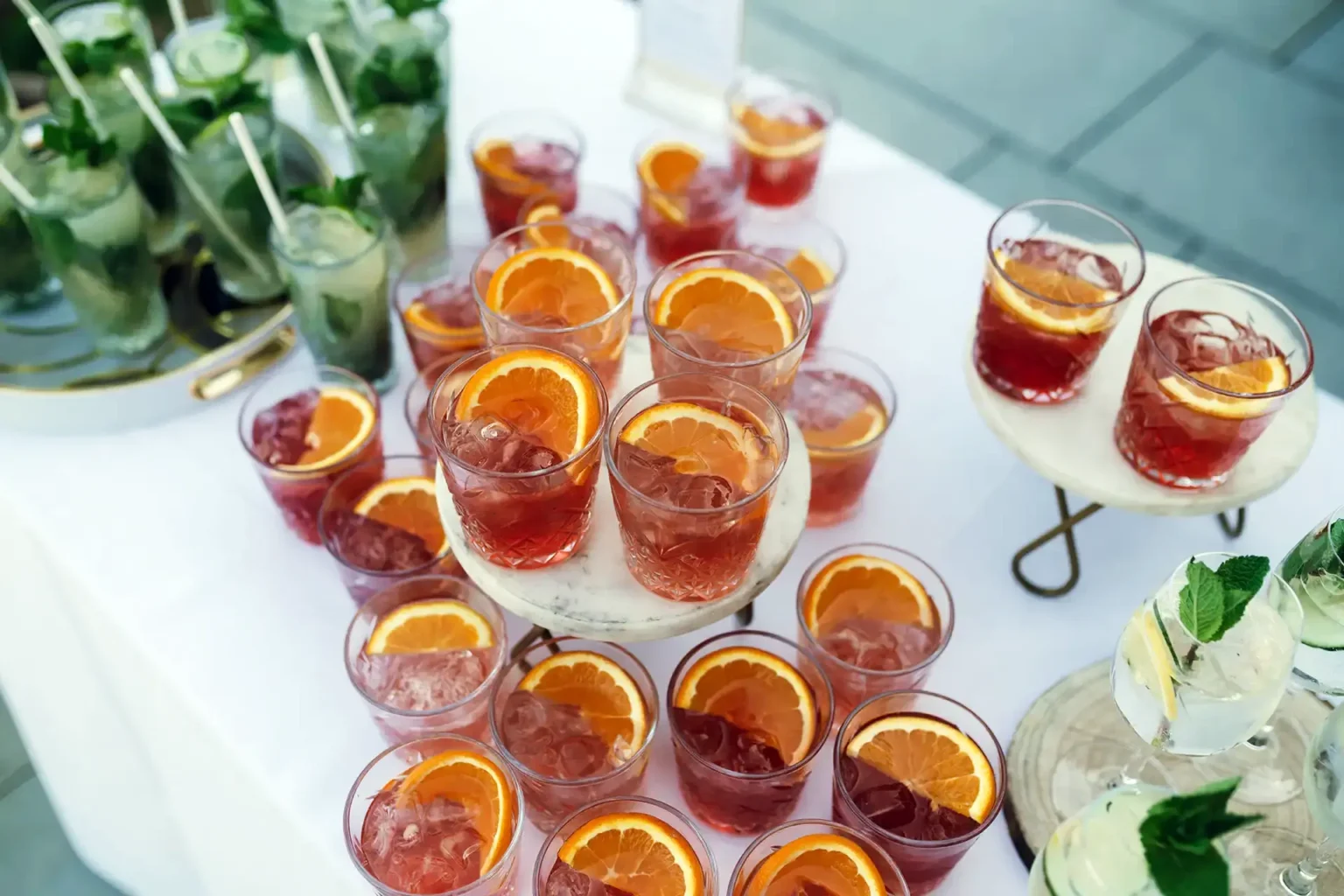 old palace chester chefs table reception drinks