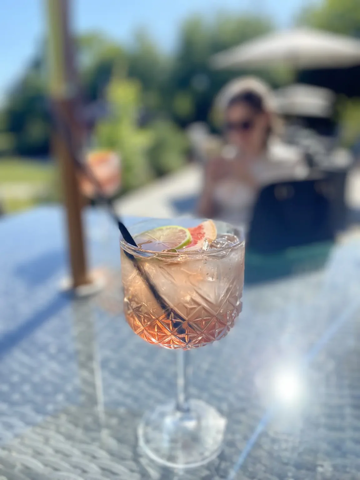 old palace chester drinks on the terrace