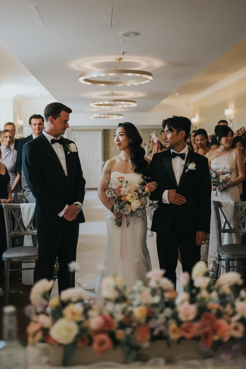 Wedding ceremony at Old Palace Chester