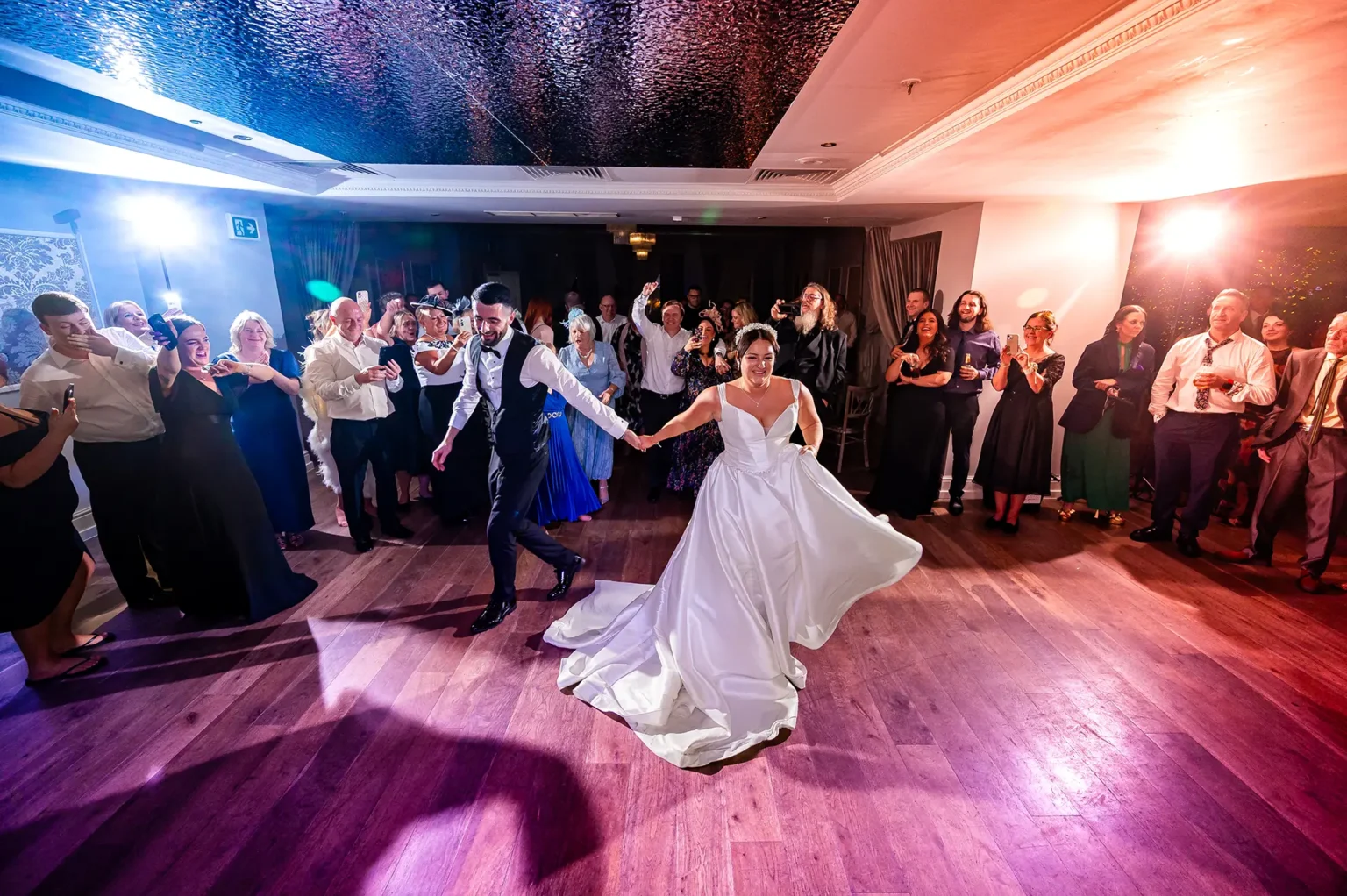 old palace chester evening reception dancing